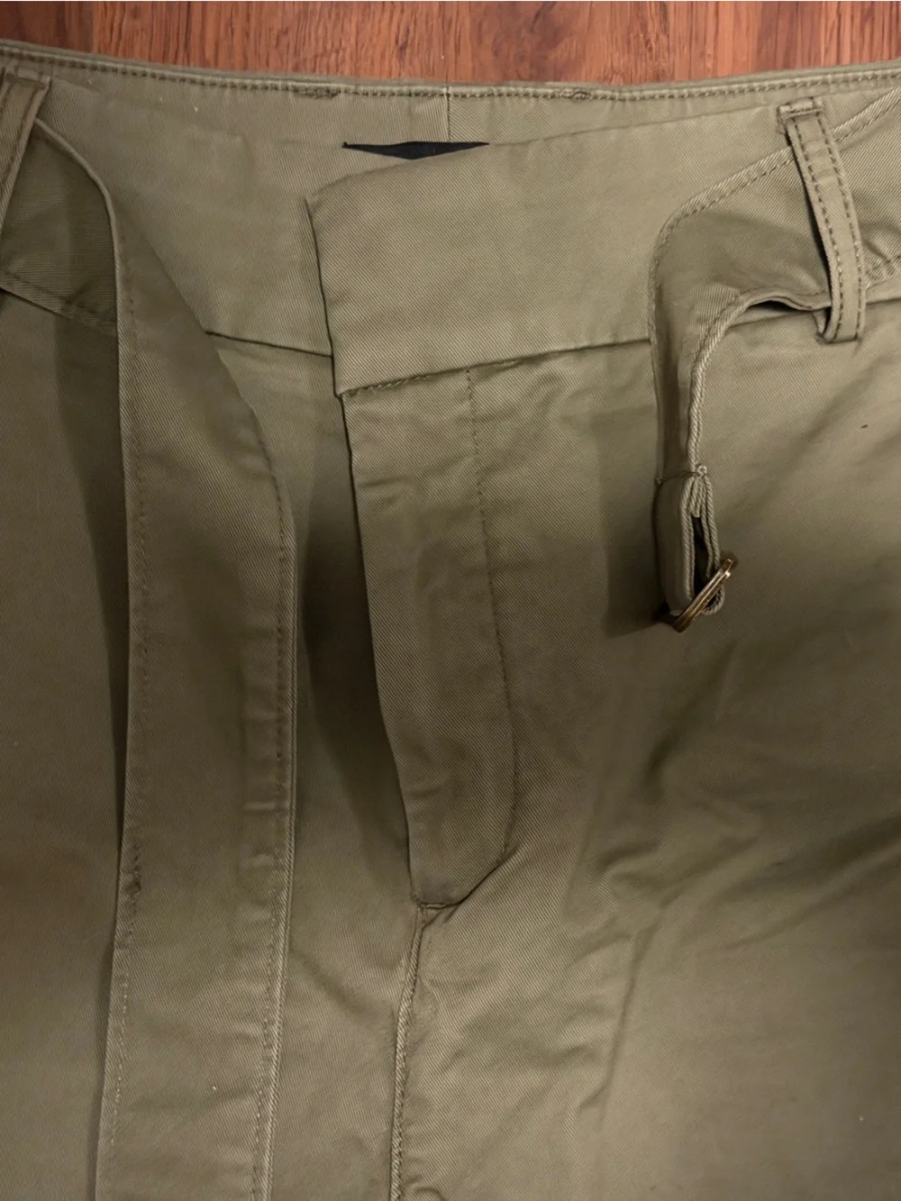 Banana Republic Olive Authentic Chino Pants